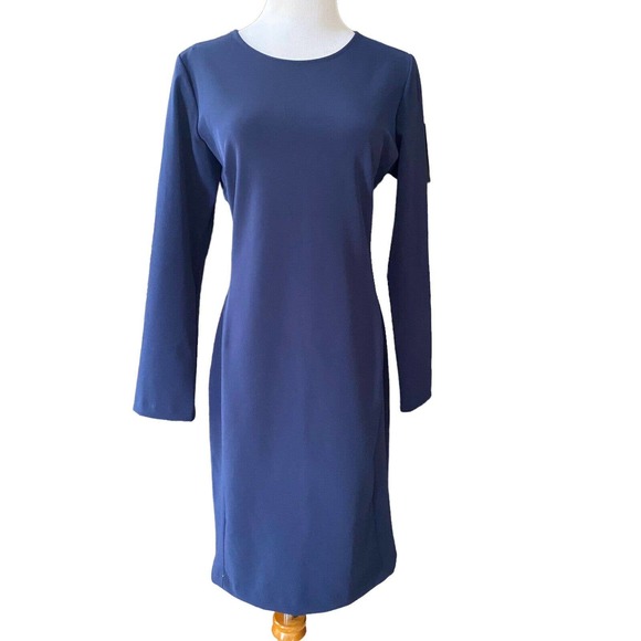 Of Mercer Dresses & Skirts - Of Mercer Womens Size 12 Navy Morgan Dress Stretch Business Career